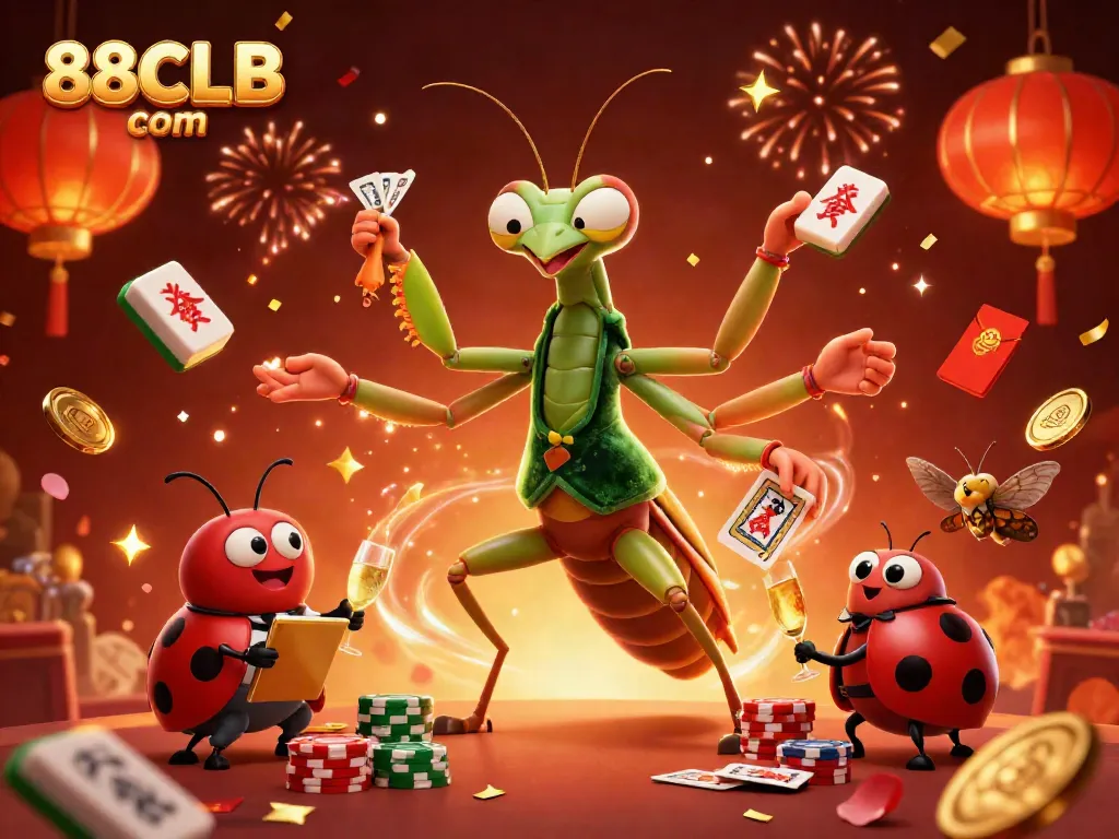 Experience the thrill of online gaming at 88CLB com with a festive casino atmosphere.