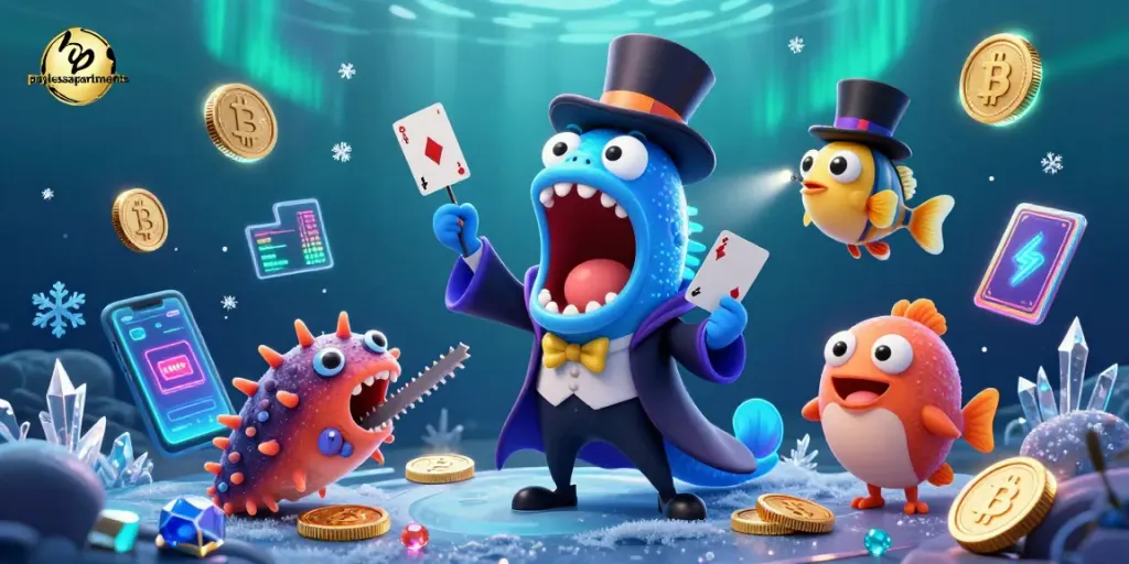 Experience paylessapartments magic as deep-sea creatures perform thrilling gambling tricks.